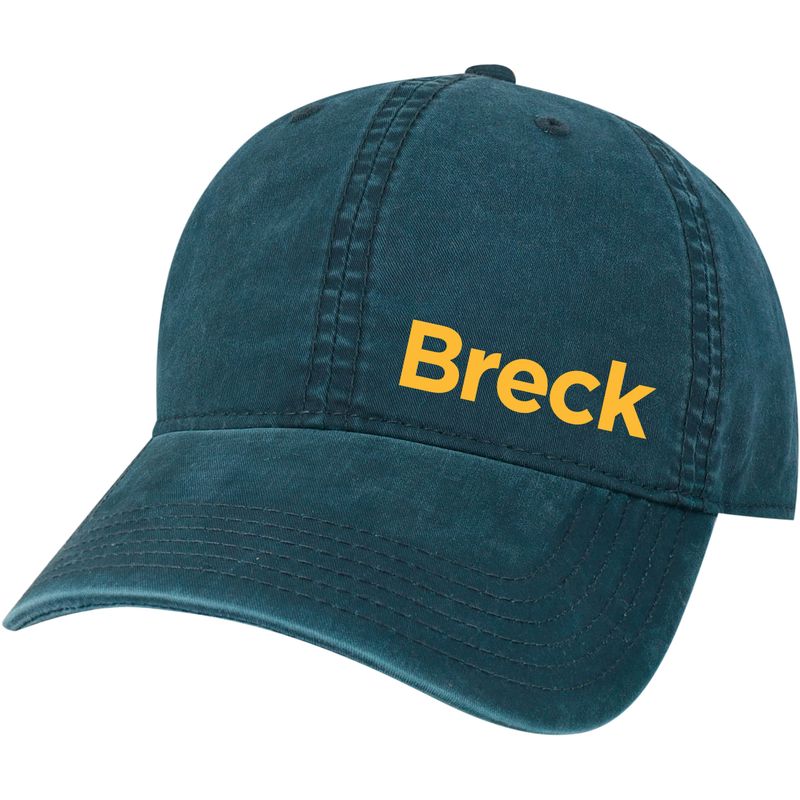 Cap - Terra Twill Adjustable Navy with Gold Breck