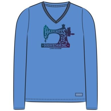 Clearance Happiness Sewing Machine Long Sleeve Crusher Vee