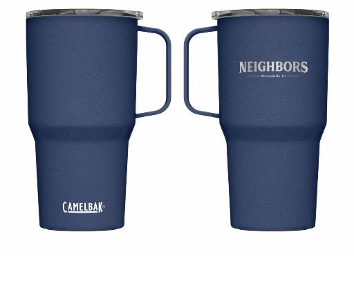 24 oz Tall Mug, Color: Navy