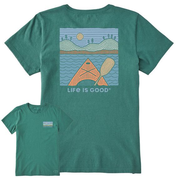 Women’s Woodblock Kayak SS, Size: SM