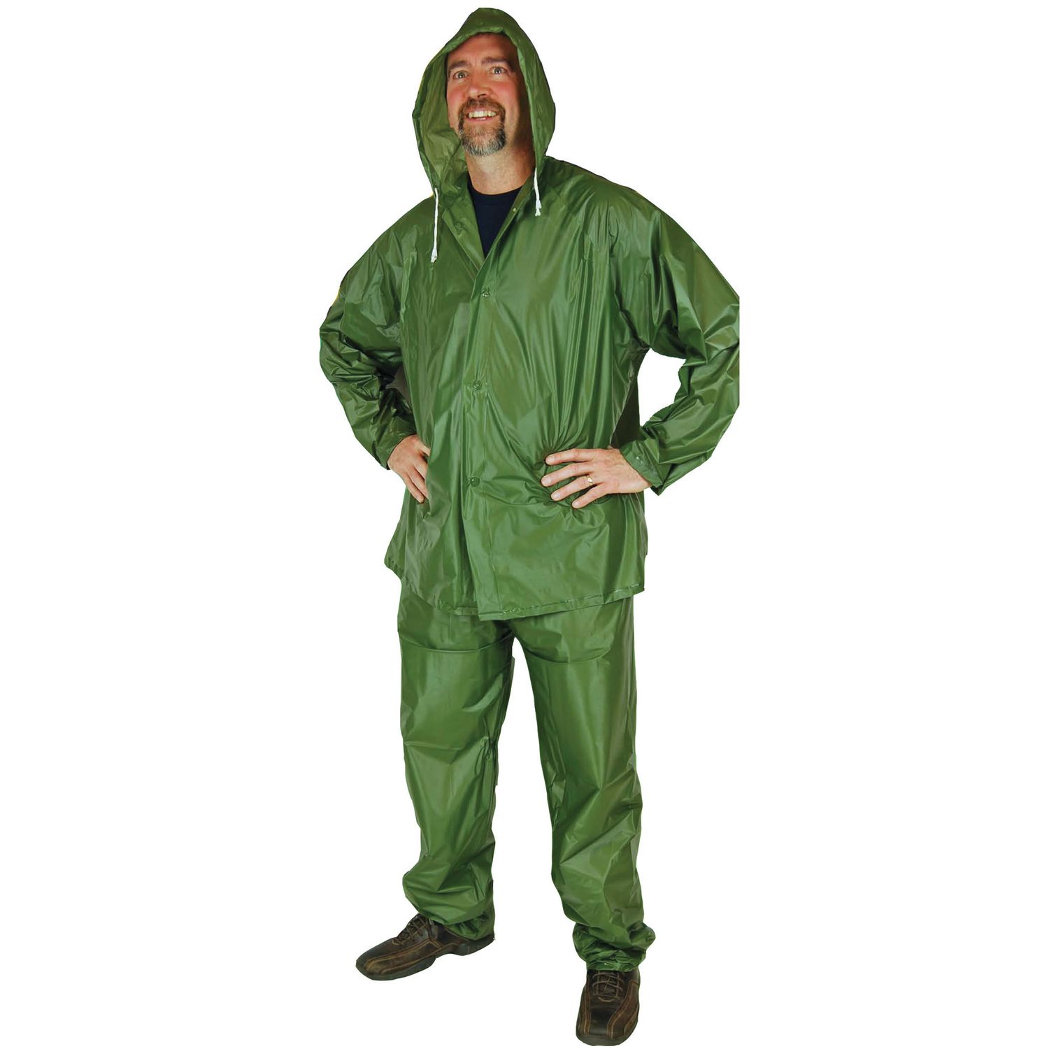 Rain Suit PVC Light, Size: MD