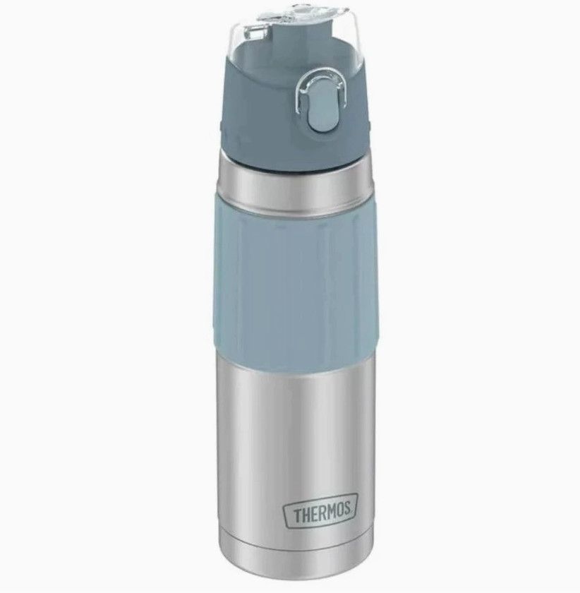 Thermos Hydration Bottle, 18 oz, Color: Grey
