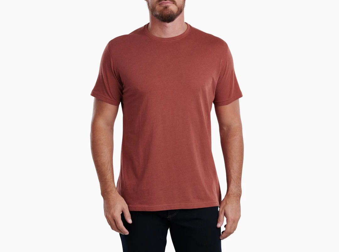 KUHL Brazen KUHLDRY Crew Tee, Color: Sundried Tomato, Size: M