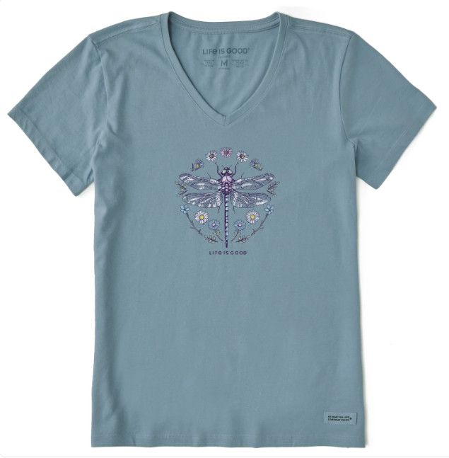 Women&#39;s Life Is Good Dragonfly SS, Size: MD
