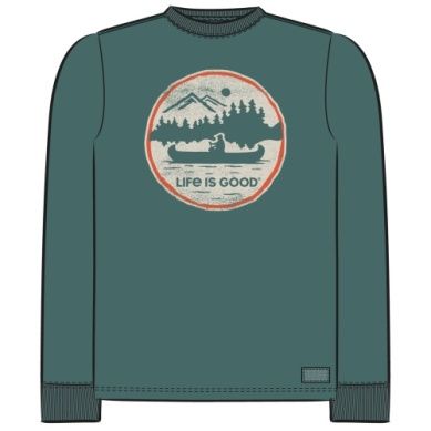 Canoe Coin Long Sleeve Crusher Tee