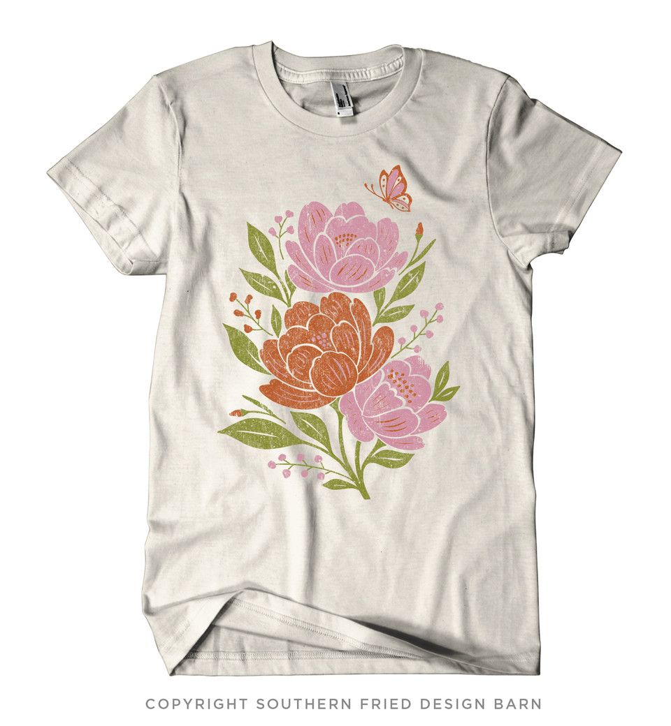 Floral Bouquet Shirt, Size: SM
