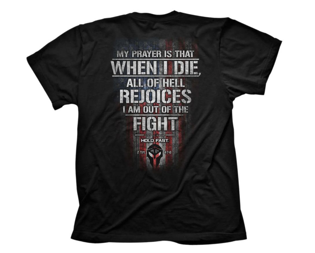 The Good Fight Hold Fast Tee, Color: Black, Size: SM
