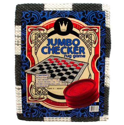 CHECKERS RUG JUMBO