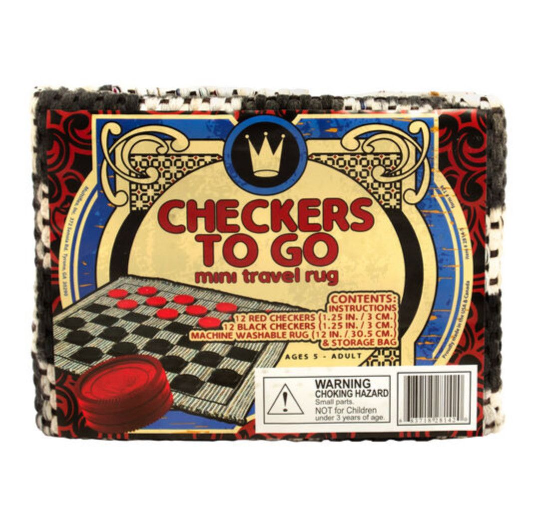 CHECKERS RUG SMALL
