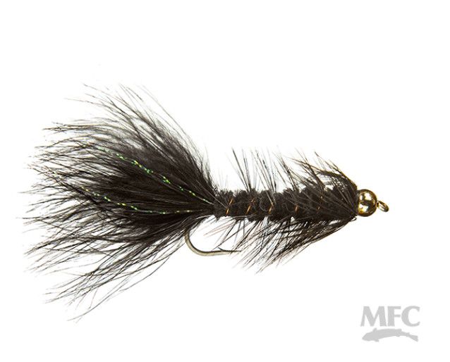 BH Woolly Bugger Black #10