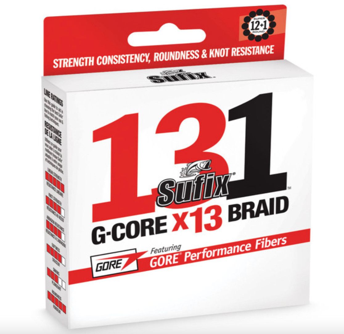 Sufix 131 Braid 6lb Low Vis Green
