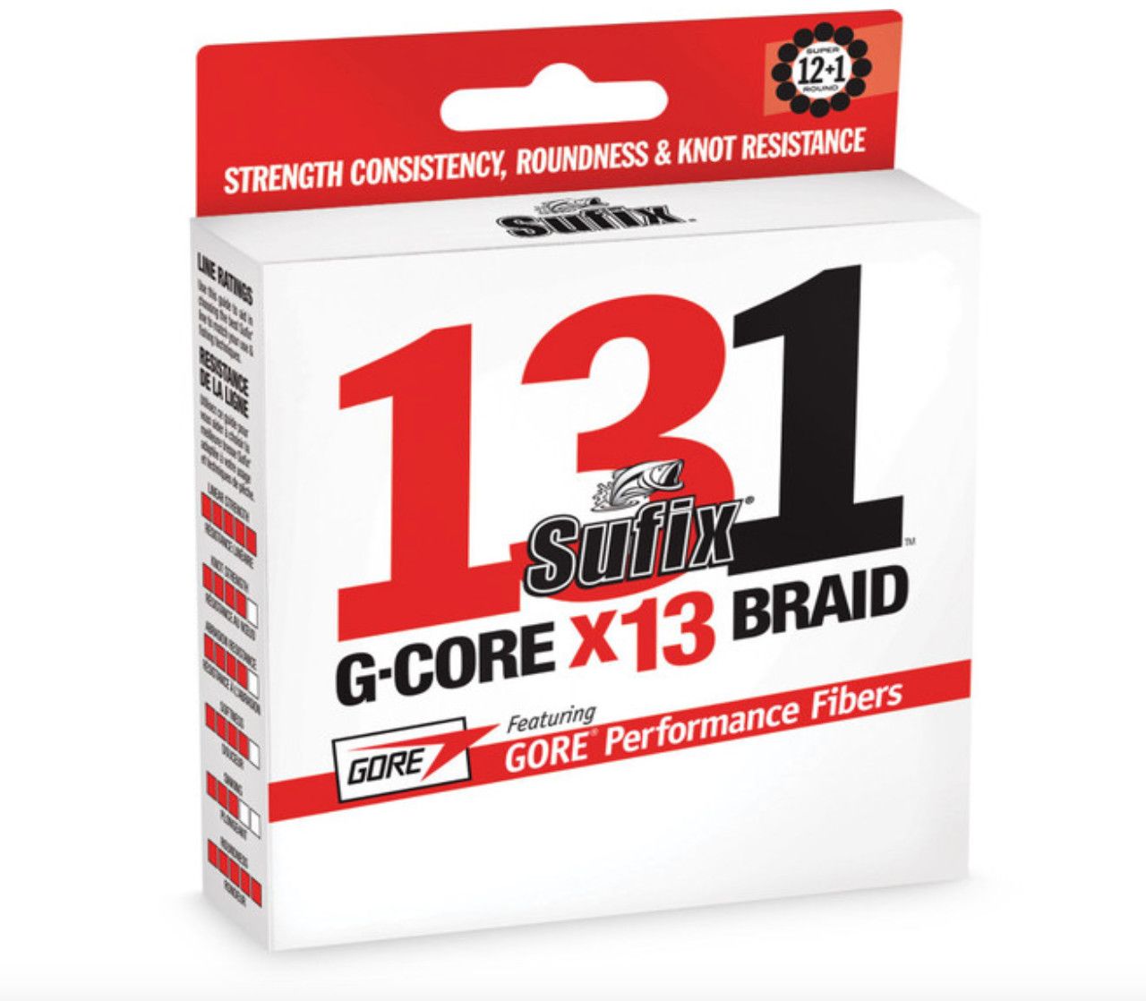 Sufix 131 Braid 30lb Low Vis Green