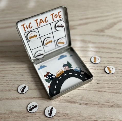 Tic Tac Toe Magnetic Cars