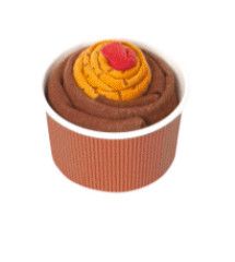Clearance Sweet Cupcake Chocolate Socks