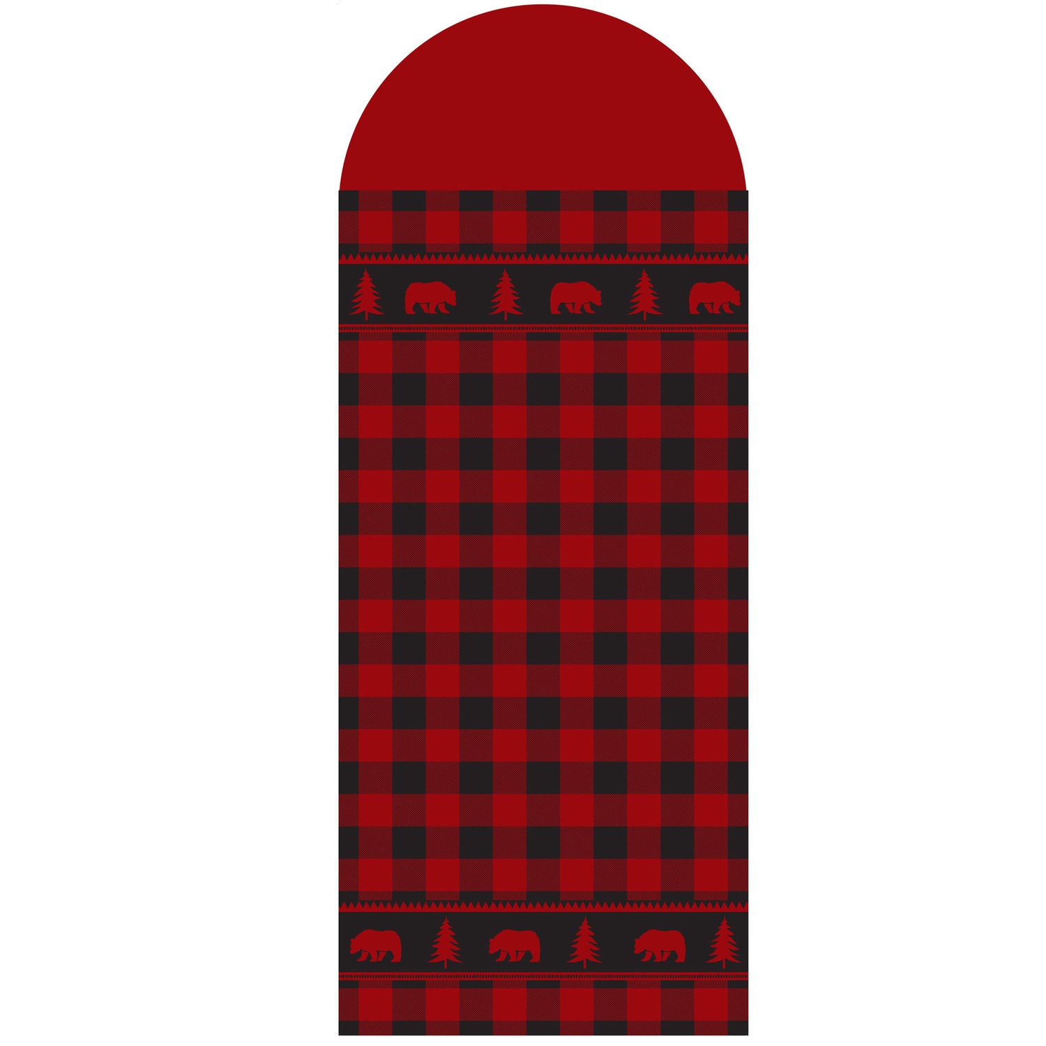 Buffalo Plaid Kids Slumber Bag