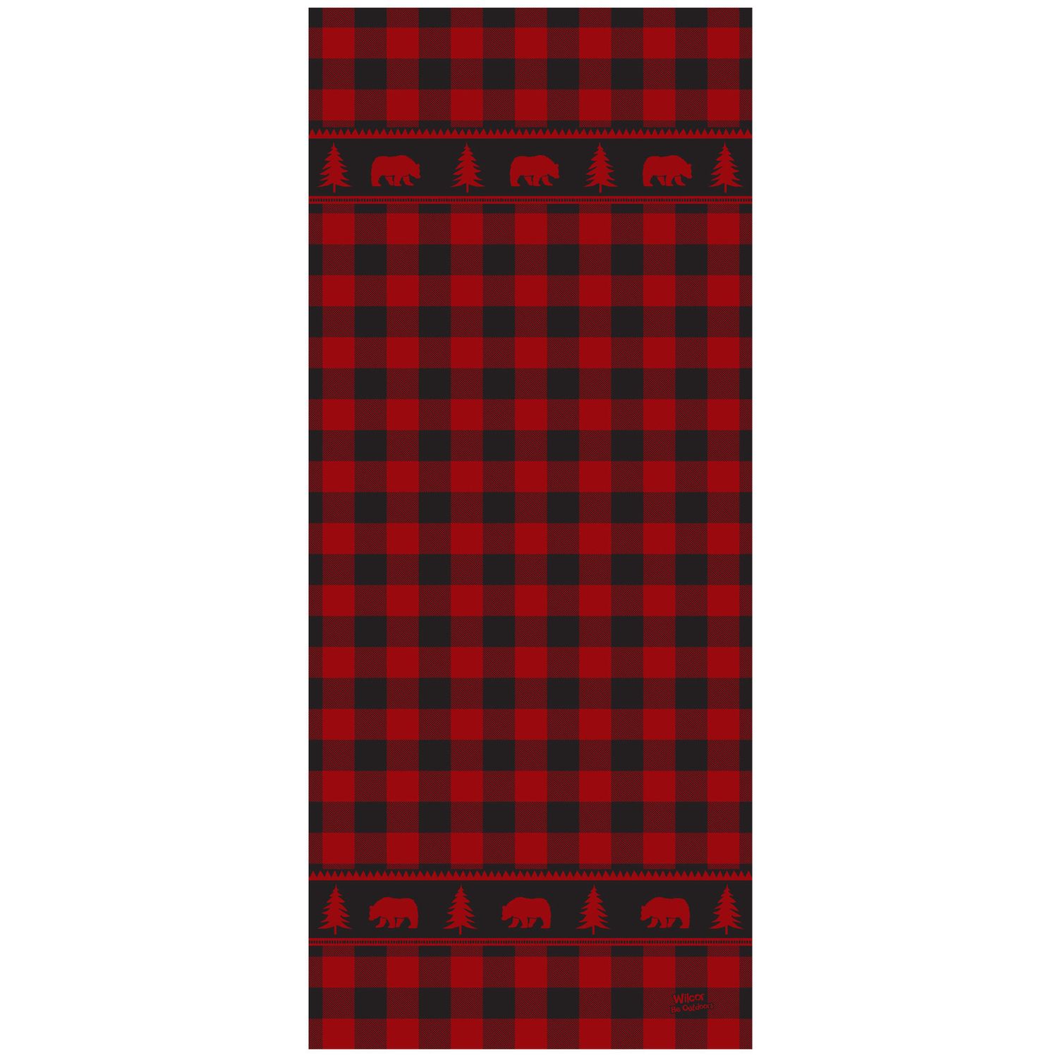 Buffalo Plaid Fleece Sleeping Bag