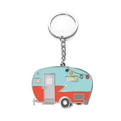Vintage Camper Keychain - Assorted Colors