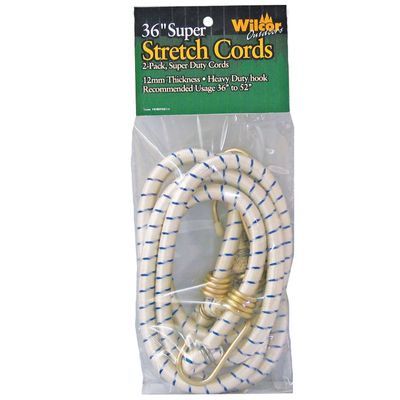 Super Stretch Cord 36” 2 pk
