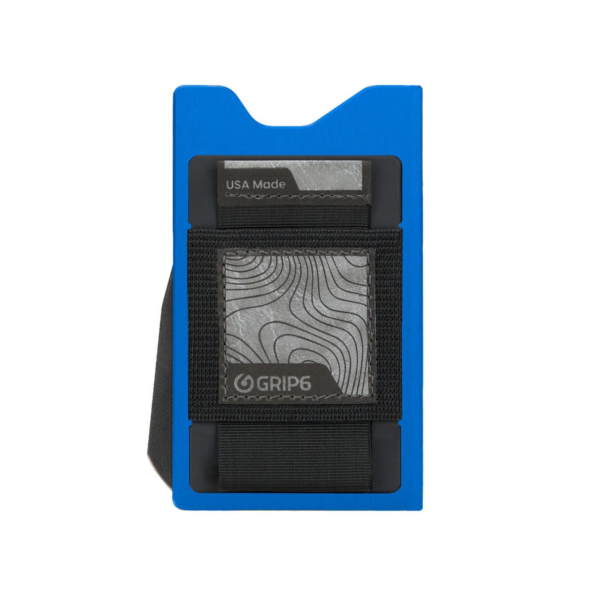 Grip6 Blue Wallet w/ Black Wingman - No Loop