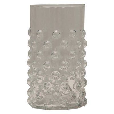 Hobnail Drinking Glass 12 oz