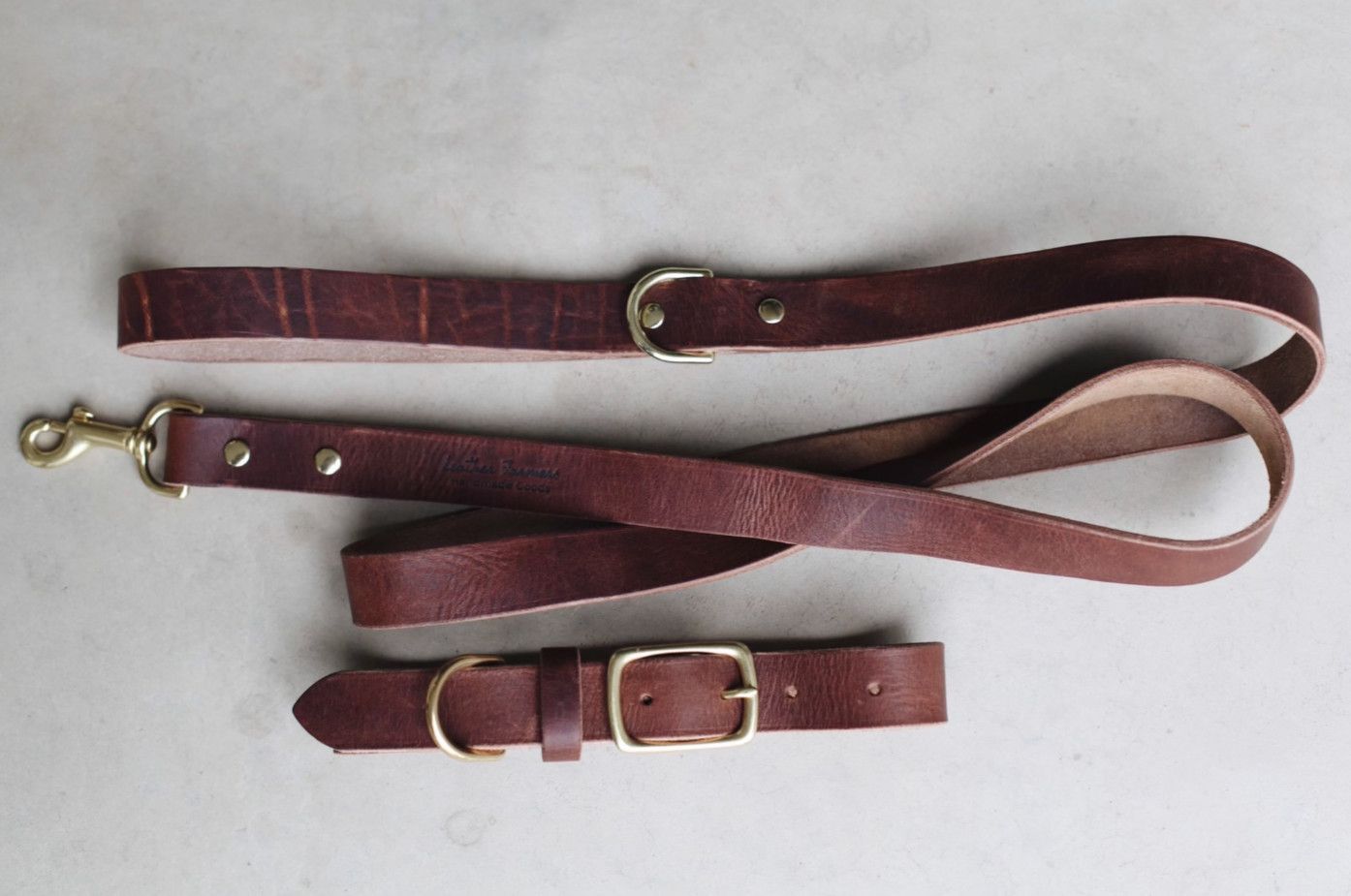 Dog Leash 5&#39; Leather