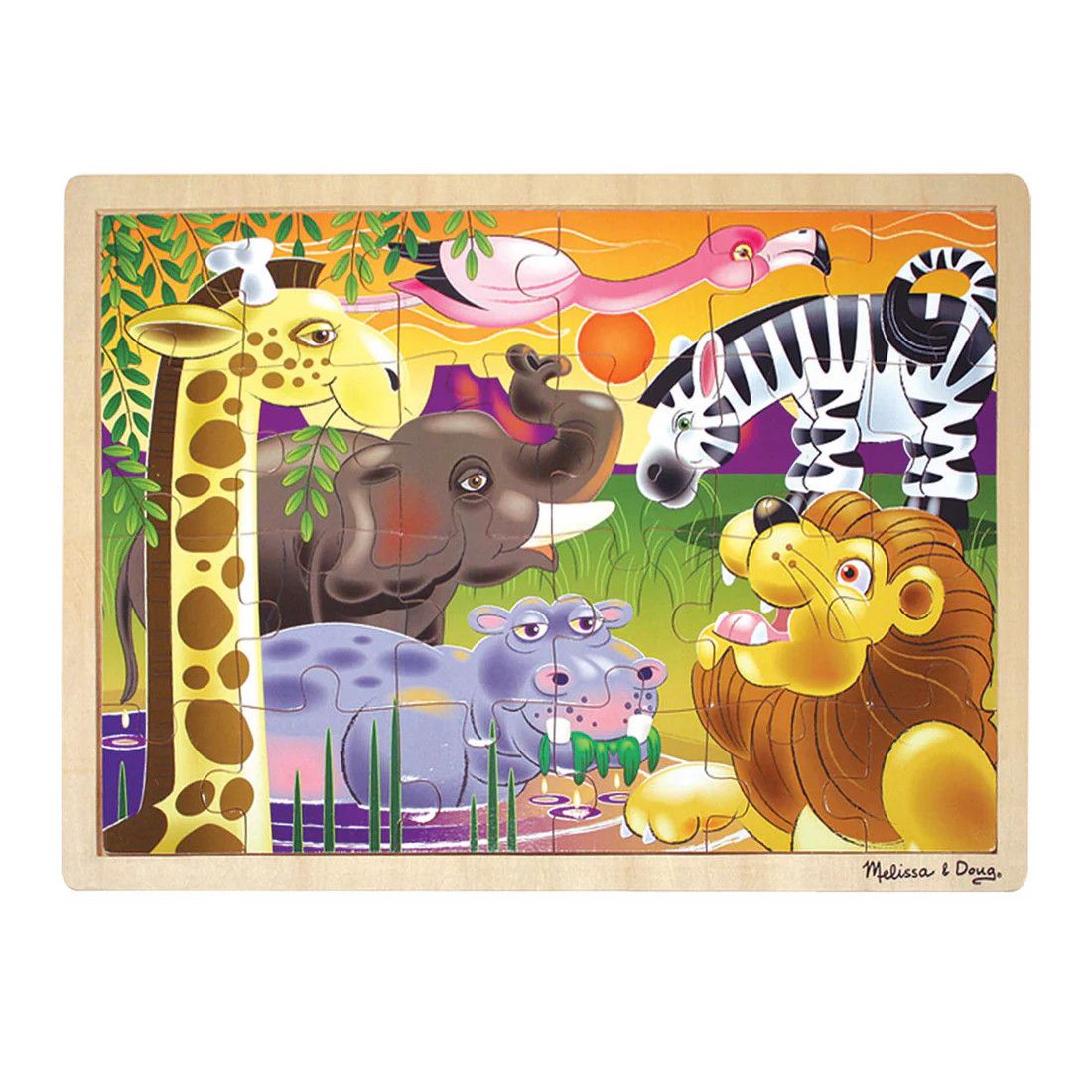 African Plains Jigsaw (24 pc)