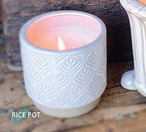 Rice Pot Candle