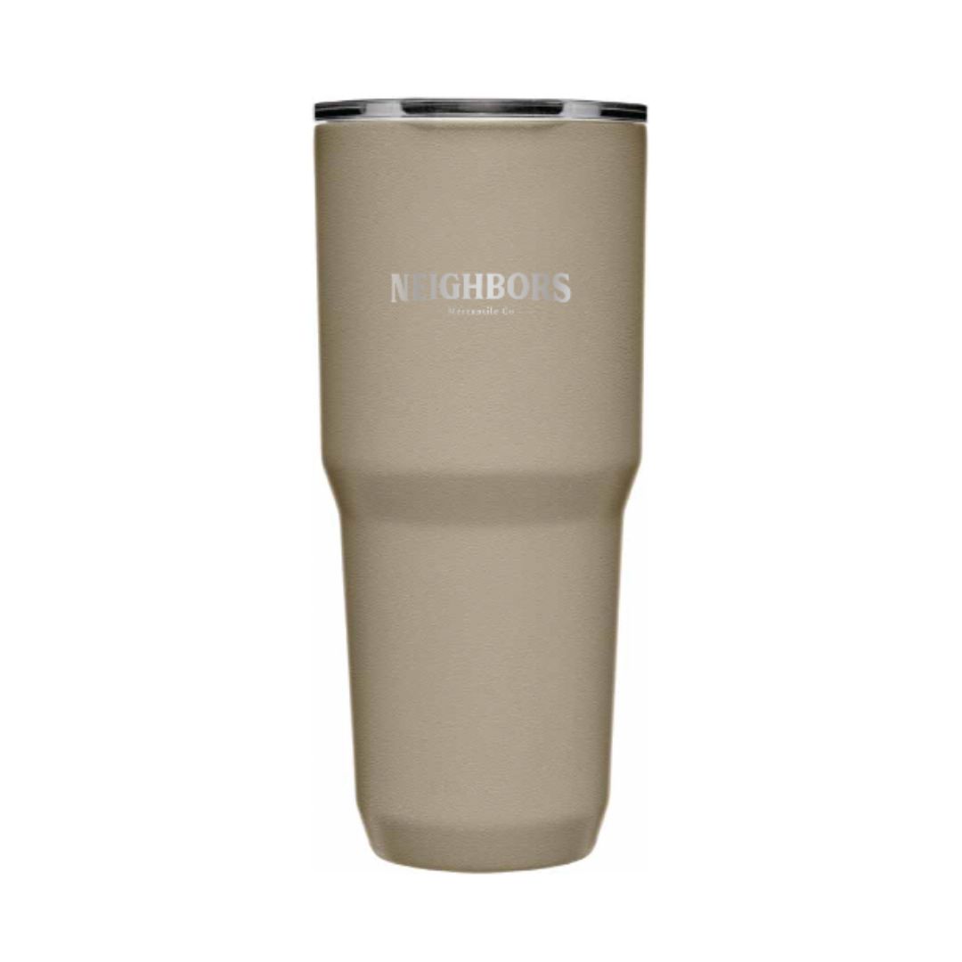 Neighbors 30 oz Insulated SS Tumbler, Color: Dune