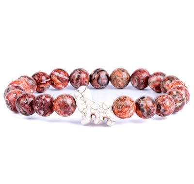The Excursion Bracelet - Lion, Color: Sahara Stone