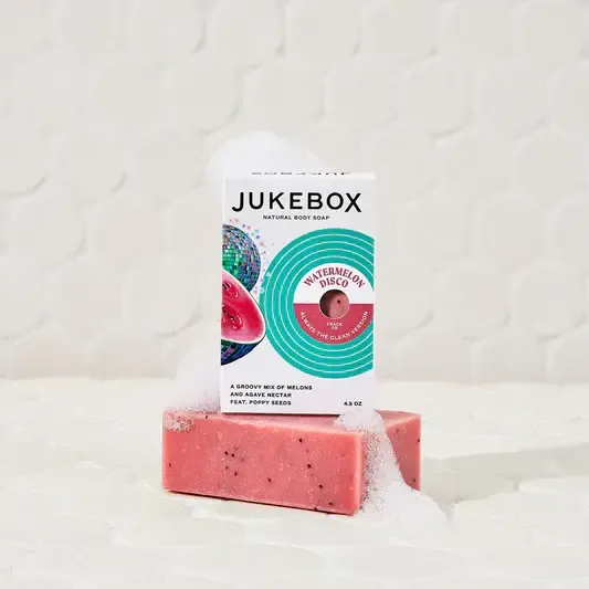 Jukebox Bar Soap , Flavor: Watermelon Disco