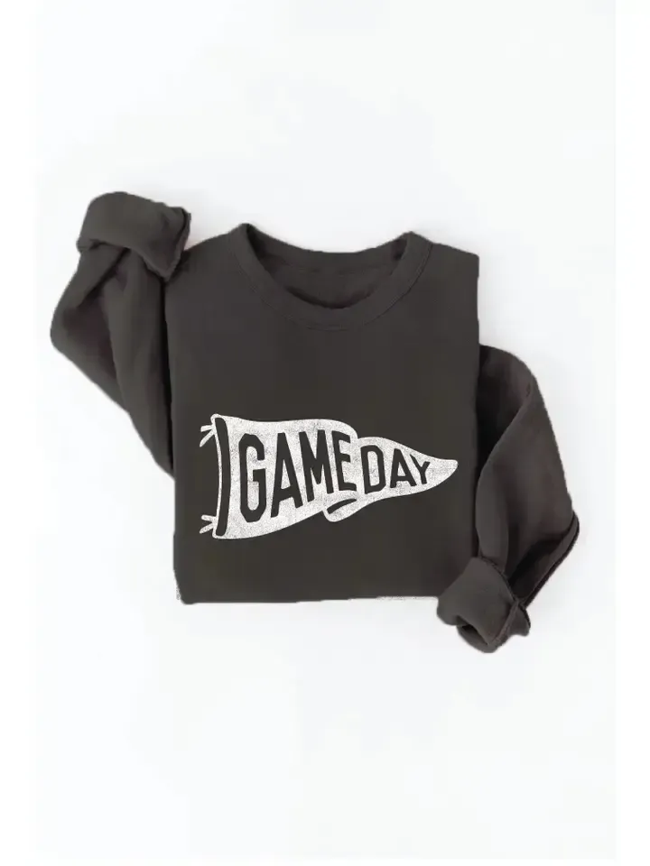 Game Day Pennant, Color: Black, Size: SM