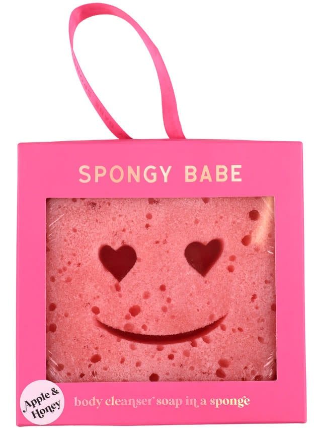 Bath Sponge, Style: Pink Apple &amp; Honey