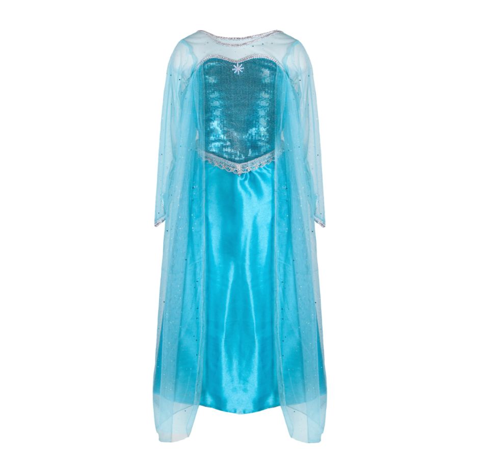 Ice Queen Dress w/ Cape, Size: 3-4