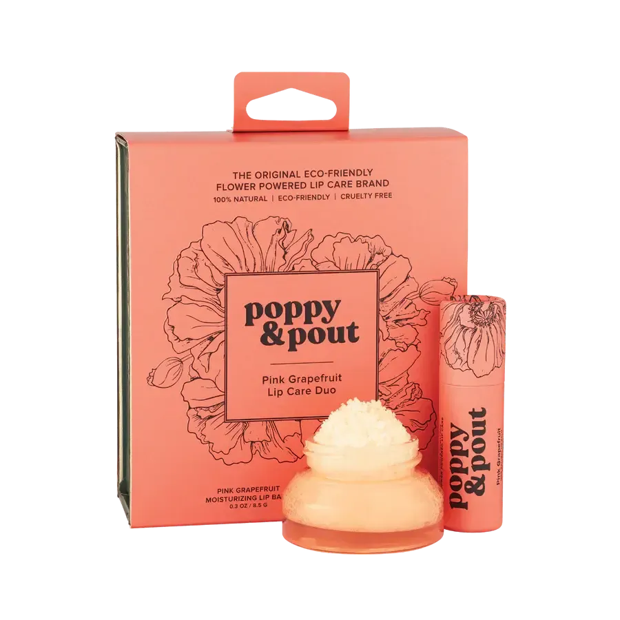 Lip Care Duo, Style: Pink Grapefruit