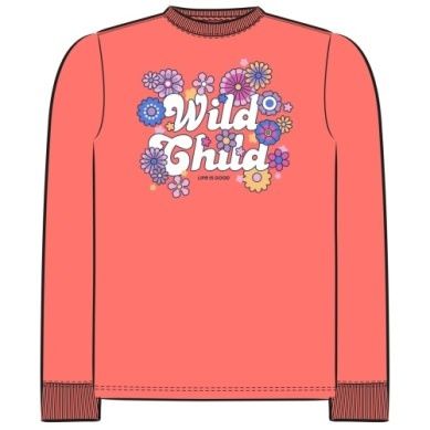 Hippy Wild Child LS Coral, Size: XS