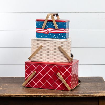 Red Picnic Basket