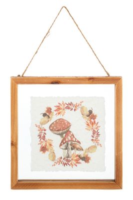 Fall Foliage &amp; Mushroom Wall Decor Assorted