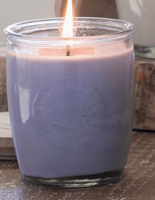 Short Logo Glass Jar