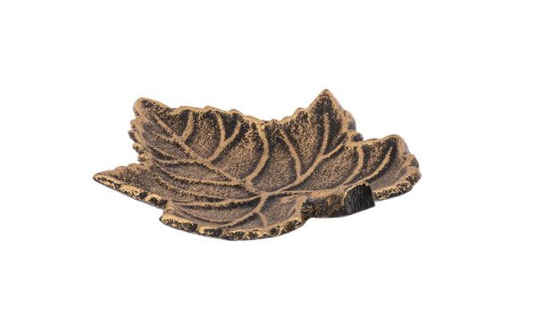 Cast Maple Leaf Trinket Dish SM