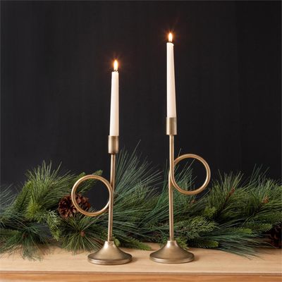 Trumpet Candle Holder SM