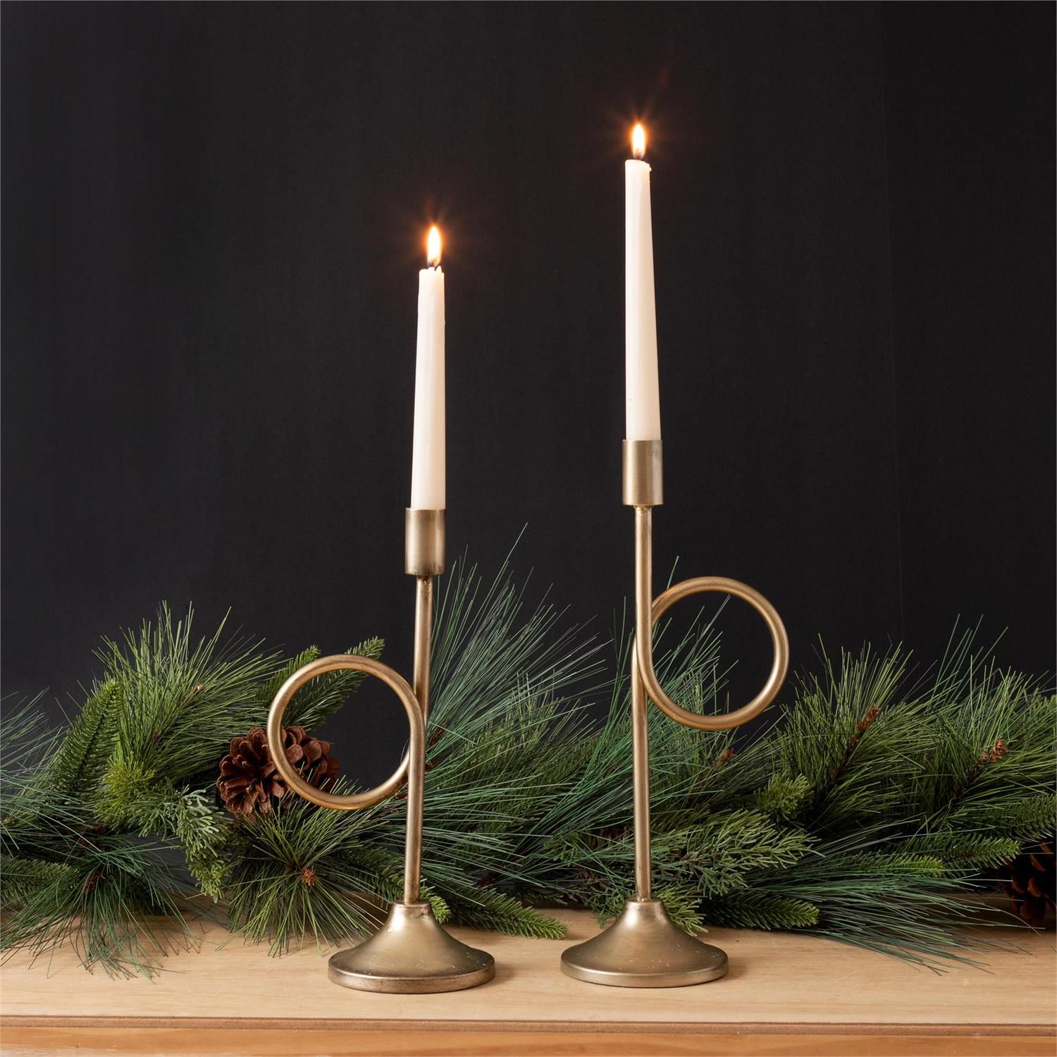 Trumpet Candle Holder LG