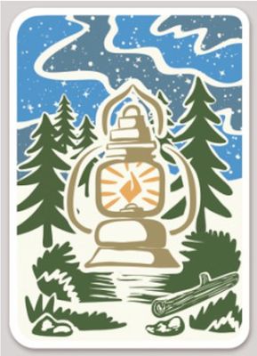 Lantern Sticker