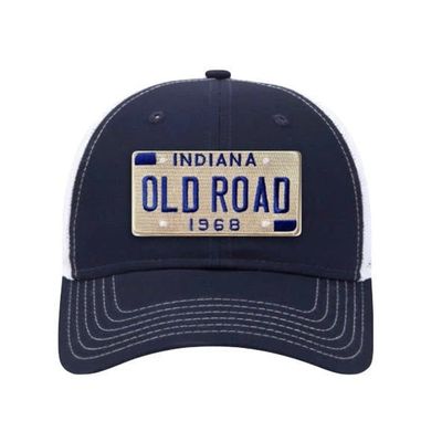 Indiana Navy White