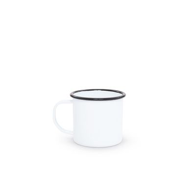 12 Oz Mug Black Rim