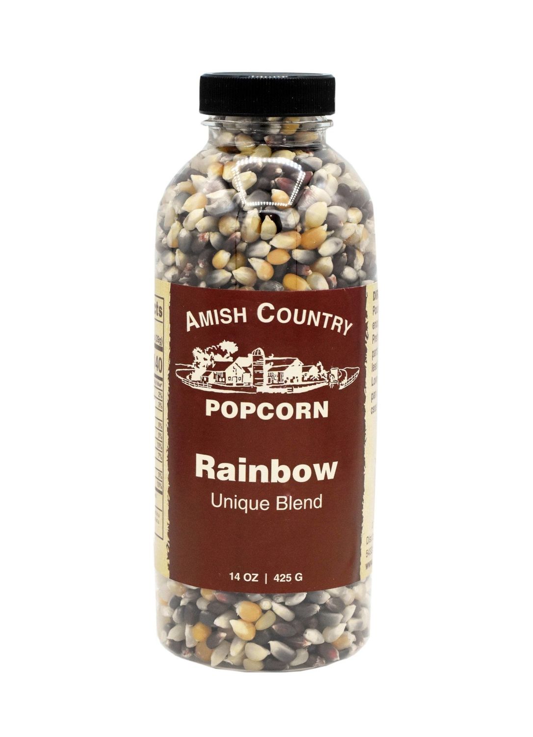 Amish Country 14 oz Rainbow Popcorn