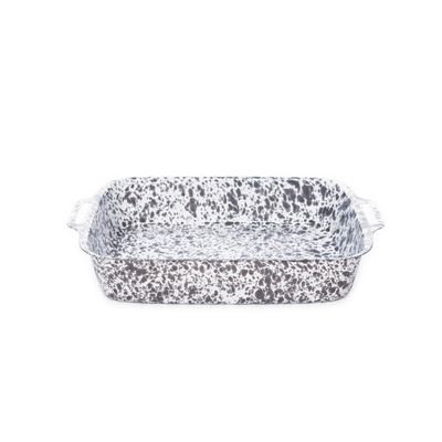 Lasagna Pan Grey Splatter 4 Qt