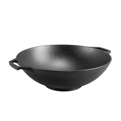 14&quot; Cast Iron Wok