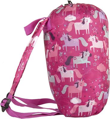 Jr Sleeping Bag Square Unicorn