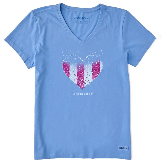 Heart Stars and Stripes Tee
