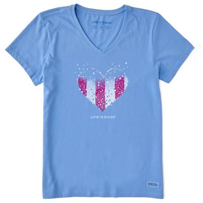 Heart Stars and Stripes Tee